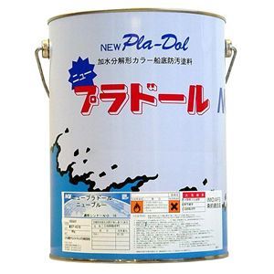 KPM 加水分解形防汚塗料（シリルポリマー系）ニュープラドール 4kg × 4