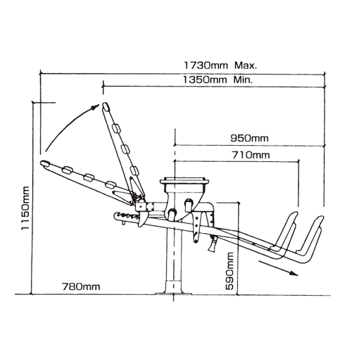 ファイティングチェア クラシック80（C80-AT）