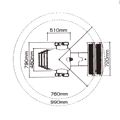 ファイティングチェア クラシック80（C80-AT）